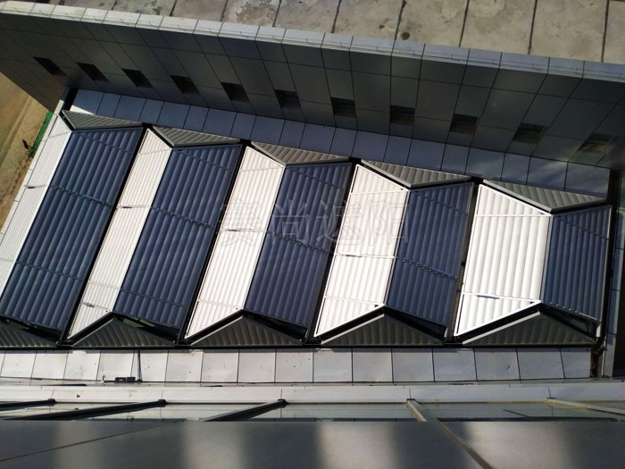 北京終端管制中心采光頂遮陽工程實(shí)景效果 北京終端管制中心采光頂遮陽工程實(shí)景效果