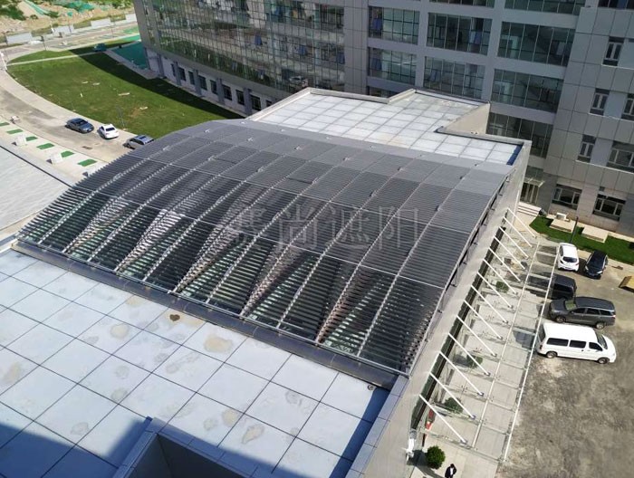 北京終端管制中心采光頂遮陽工程實(shí)景效果 北京終端管制中心采光頂遮陽工程實(shí)景效果